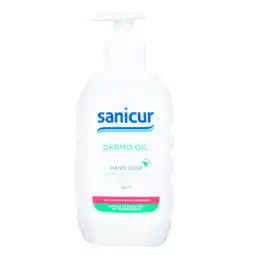 Dekamarkt Sanicur Handzeep dermo oil aanbieding