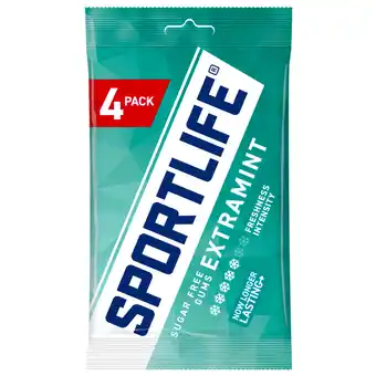 Dekamarkt Sportlife Extramint 4 st aanbieding