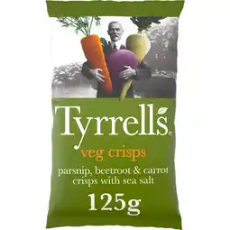 Dekamarkt Tyrrells Groentechips aanbieding