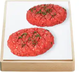 Dirk Vleeschmeesters Duitse biefstuk 2 stuks aanbieding