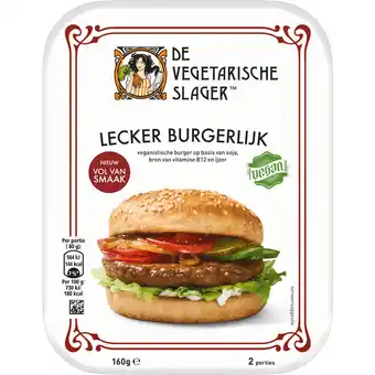 Dirk De Vegetarische Slager Lecker burgerlijk aanbieding