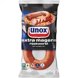 Dirk Unox Rookworst extra mager aanbieding