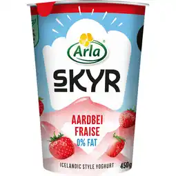 Dirk Arla Skyr aardbei aanbieding
