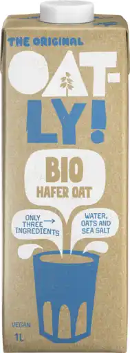 Dirk Oatly Haverdrank bio plantaardig aanbieding