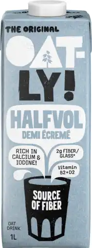 Dirk Oatly Haverdrink halfvol aanbieding