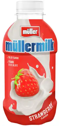 Dirk Müller Müllermilk aardbei aanbieding