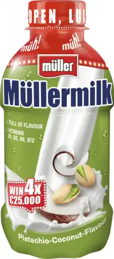 Dirk Müller Müllermilk pistache kokosnoot aanbieding