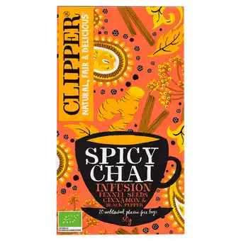 Dirk Clipper Kruidenthee spicy chai 20 zk aanbieding