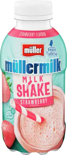 Dirk Müllermilk Milkshake aardbei aanbieding