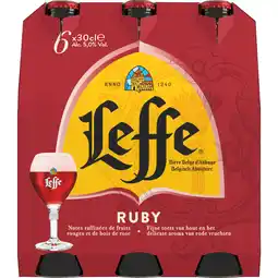 Dirk Leffe Ruby belgisch abdijbier 6x300 ml aanbieding