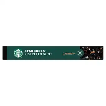 Dirk Starbucks Koffiecups ristretto sterkte 11 aanbieding