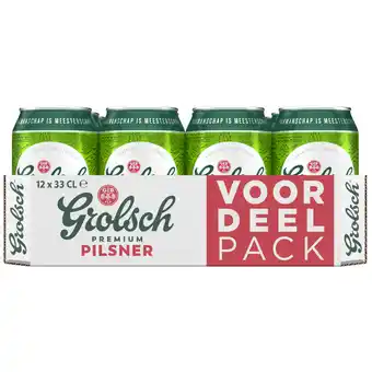 Dirk Grolsch Premium pilsner 12x33 cl aanbieding