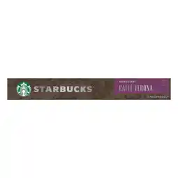 Dirk Starbucks Koffiecups cafe verona dark roast aanbieding
