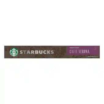 Dirk Starbucks Koffiecups cafe verona dark roast aanbieding