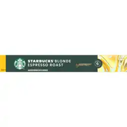 Dirk Starbucks Koffiecups blonde espresso roast blond aanbieding