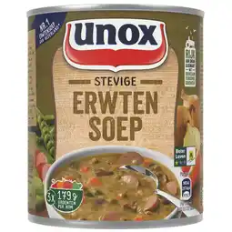 Dirk Unox Stevige erwtensoep aanbieding