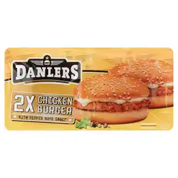 Dirk Danlers Premium chickenburger 2 stuks aanbieding