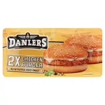 Dirk Danlers Premium chickenburger 2 stuks aanbieding