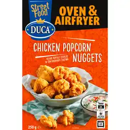 Dirk Duca Kipnuggets popkorn aanbieding
