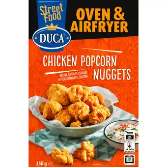 Dirk Duca Kipnuggets popkorn aanbieding