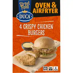 Dirk Duca Crispy chicken burgers 4 st aanbieding