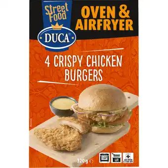Dirk Duca Crispy chicken burgers 4 st aanbieding