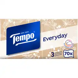 Dirk Tempo Tissuebox light 3 laags aanbieding
