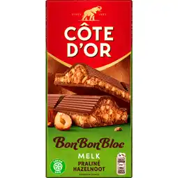 Dirk Côte d'Or Bonbonbloc praline melk noten aanbieding