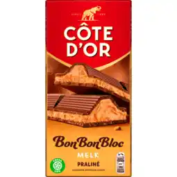 Dirk Côte d'Or Bon bon bloc praline melk aanbieding