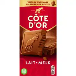 Dirk Côte d'Or Tablet melk aanbieding