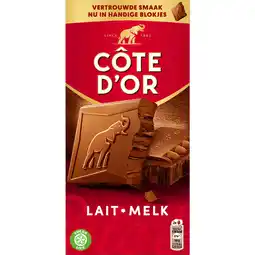 Dirk Côte d'Or Tablet melk aanbieding