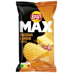 Dirk Lay's Chips max cheddar onion aanbieding