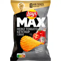 Dirk Lay's Ribbelchips max heinz tomato ketchup aanbieding