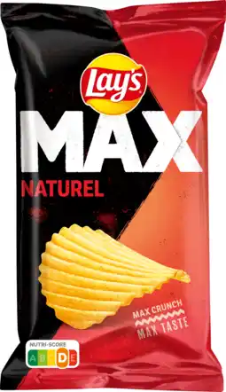 Dirk Lay's Ribbelchips max original aanbieding