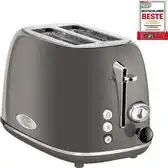 Bol.com ProfiCook TA 1193 - Broodrooster -2 snede(n) -Antraciet Roestvrijstaal aanbieding