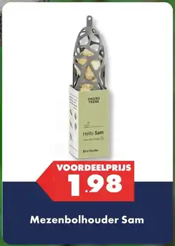 Huisdier Voordeelshop Mezenbolhouder Sam aanbieding