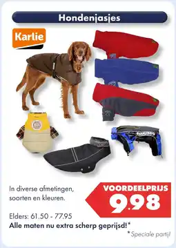 Huisdier Voordeelshop Hondenjasjes aanbieding
