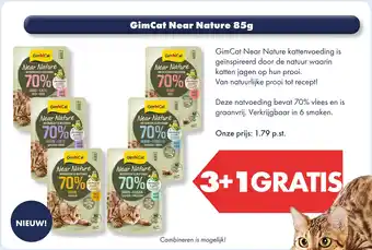 Huisdier Voordeelshop GimCat Near Nature aanbieding