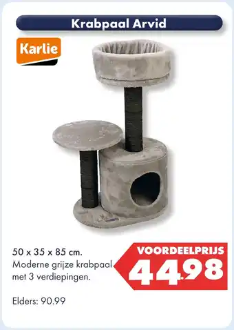 Huisdier Voordeelshop Krabpaal Arvid aanbieding