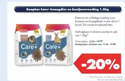 Huisdier Voordeelshop Beaphar Care+ knaagdier en konijnenvoeding aanbieding