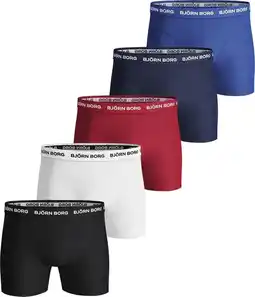 ANWB Björn Borg Heren 5-Pack Boxers Meerkleurig aanbieding