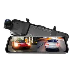 ANWB Azdome AR09 4K 2CH Full spiegel dashcam Zwart aanbieding