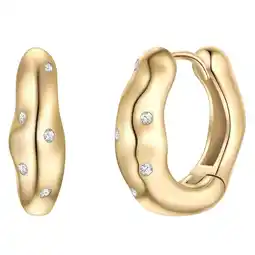 Douglas Glanzstücke München Oorbellen van Sterling zilver in Goudkleurig aanbieding