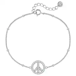 Douglas Glanzstücke München Armband Peace van Sterling zilver in Zilver aanbieding