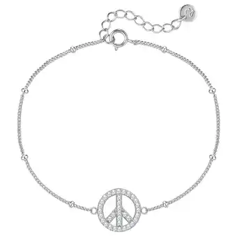 Douglas Glanzstücke München Armband Peace van Sterling zilver in Zilver aanbieding