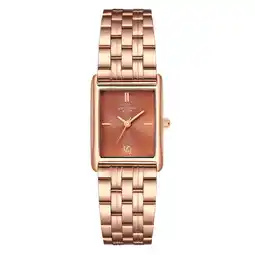 Douglas Glanzstücke München Armbandhorloge van roestvrij staal in roségoud aanbieding