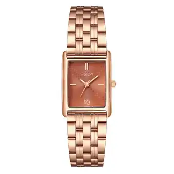 Douglas Glanzstücke München Armbandhorloge van roestvrij staal in roségoud aanbieding