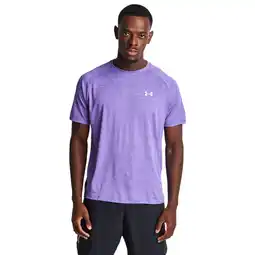 Foot Locker Under Armour Tech T-shirts Heren - Paars - Maat L - Poly Woven aanbieding