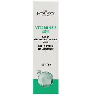 Holland & Barrett Jacob Hooy Vitamine E 15% Extra Geconcentreerde Olie - 15ml aanbieding