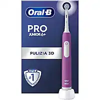Bol.com Oral-B PRO Junior 6+ Paars Elektrische Tandenborstel aanbieding